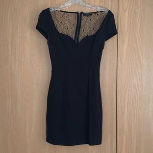 Guess black bodycon dress